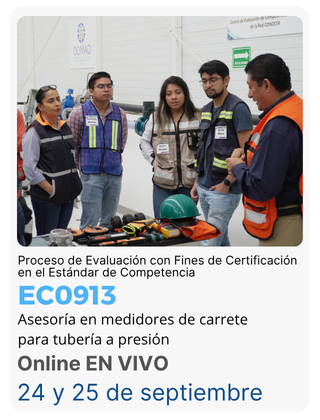 Tecnología de Medición para el Sector Hídrico  Home Ocimaq Certificacion EC0913 OCIMAQ